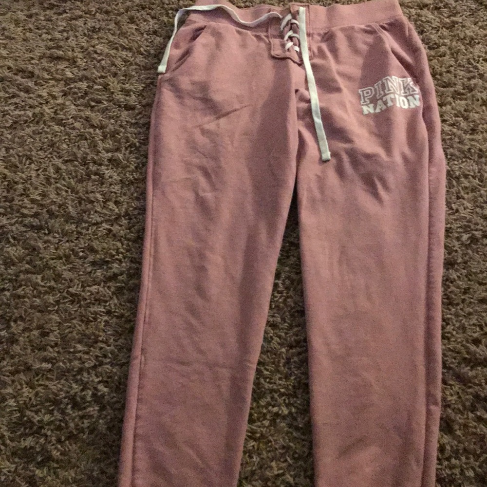 Pink leggings